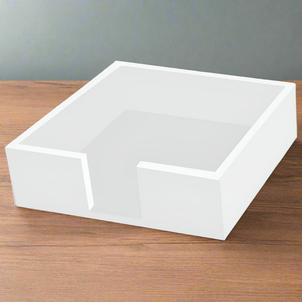 white lunch caddy