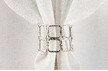 Load image into Gallery viewer, Scroll Silver Napkin Ring (6231015424198)
