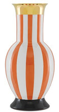 Load image into Gallery viewer, De Luca Coral Stripe Vase
