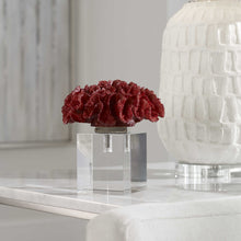 Load image into Gallery viewer, Red Coral Sculpture
