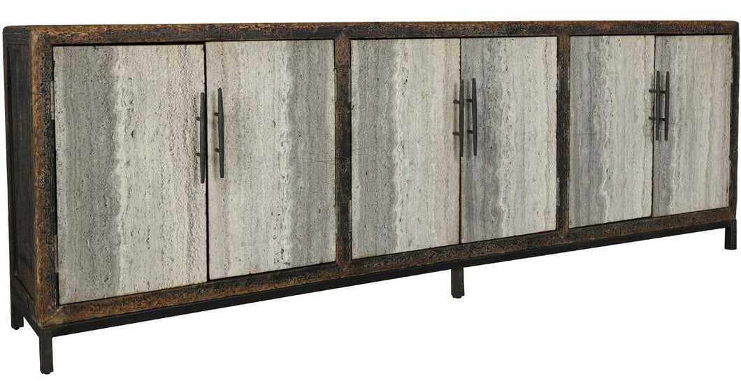 Granite and Reclaimed Wood Sideboard (6181185126598)