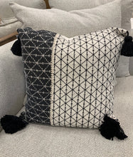 Load image into Gallery viewer, Artisan pillow with tassels (6172821127366)
