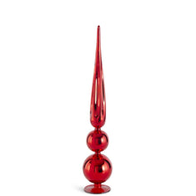 Load image into Gallery viewer, Red Glass Ball Finial
