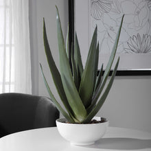 Load image into Gallery viewer, Faux Aloe Planter
