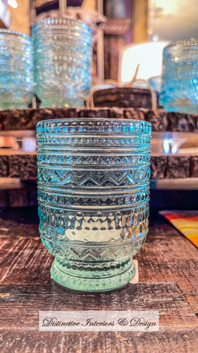 Aqua votive candle holder (6232880414918)