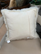 Load image into Gallery viewer, White Alpaca Fur Pillow (6166933405894)
