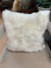 Load image into Gallery viewer, White Alpaca Fur Pillow (6166933405894)
