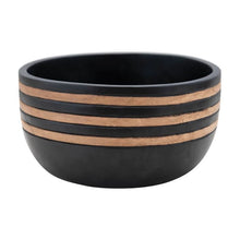 Load image into Gallery viewer, Mango Wood Bowl w/ Stripes Collection
