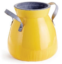 Load image into Gallery viewer, Yellow Vase 10&quot;
