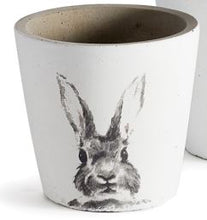 Load image into Gallery viewer, Rabbit ceramic pot
