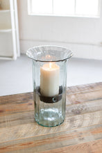 Load image into Gallery viewer, Ribbed Glass Candle Holder
