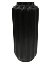 Load image into Gallery viewer, Resin Floor Vase in Matte Black
