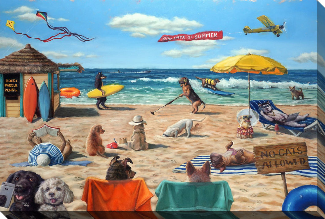 Dog Beach Artwork