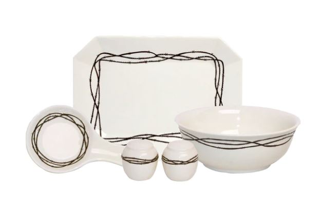 Barbwire Dishware Collection