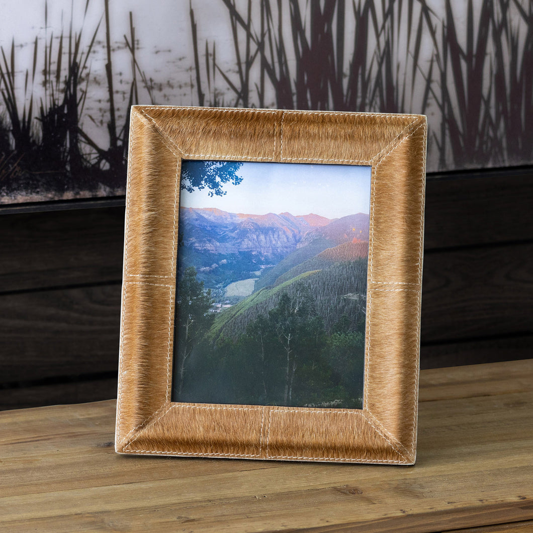 Cow Hide Leather Photo Frame 8 x 10