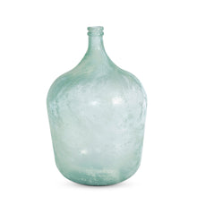 Load image into Gallery viewer, Large Frosted Seafoam Cellar Bottle
