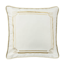 Load image into Gallery viewer, Golden chevron euro pillow
