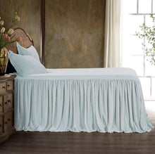 Load image into Gallery viewer, Ruffled Silk Velvet Bedding Collection
