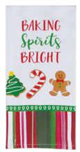 Baking Christmas Bright Terry Towel