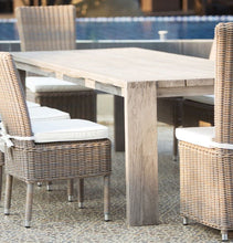 Load image into Gallery viewer, Teak Outdoor Dining Table - 108&quot;
