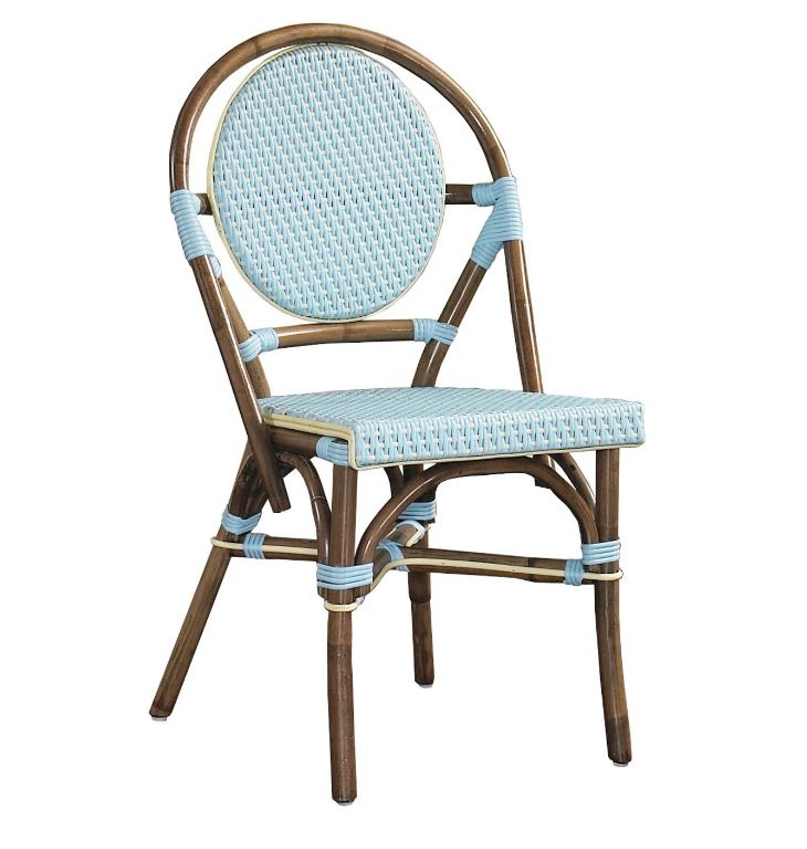 Powder Blue Bistro Chairs