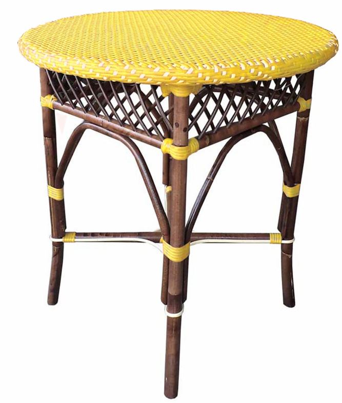 Yellow Bistro Table