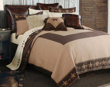 Load image into Gallery viewer, Star ranch quilt set
