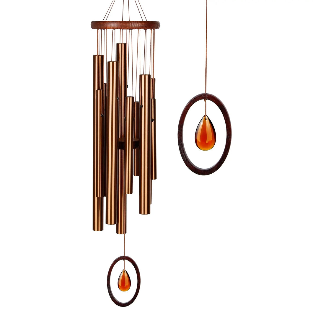 Crystal Silence - Bronze Wind Chime