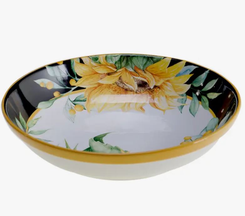 Sunflower Fields Serving Bowl