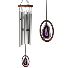 Load image into Gallery viewer, Agate Wind Chime - Purple Large
