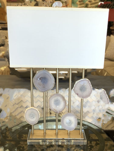 Agate Crystal Table Lamp (6244389257414)