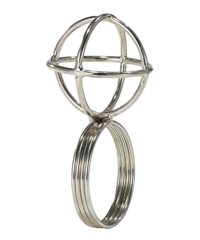 Atlas Silver Napkin Ring