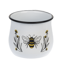 Load image into Gallery viewer, Bee &amp; Floral Mini Planter
