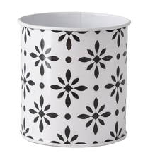 Load image into Gallery viewer, Black &amp; White Pattern Planter
