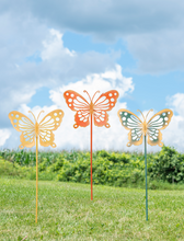 Load image into Gallery viewer, Butterfly Garden Stake Collection
