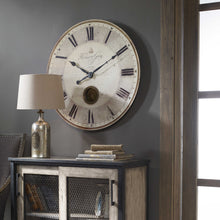 Load image into Gallery viewer, 30&quot; Weathered Wall Clock
