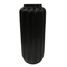 Load image into Gallery viewer, Resin Floor Vase in Matte Black
