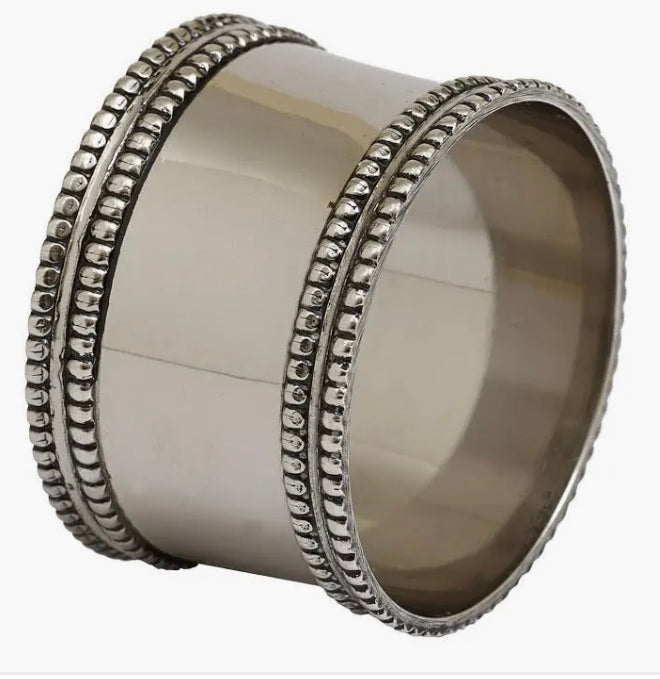 Silver Band Napkin Ring