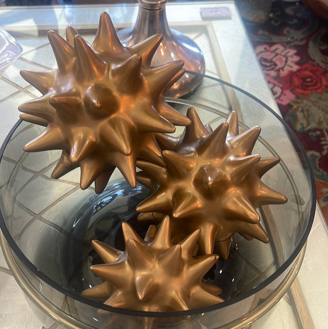 Large Gold Urchin Balls
