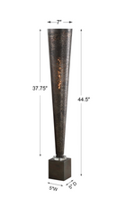 Load image into Gallery viewer, Celestial Bronze Iron Torchère Lamp
