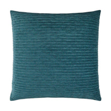 Load image into Gallery viewer, Pleated Peacock Pillow
