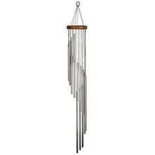 Load image into Gallery viewer, Rainfall Silver Wind Chimes
