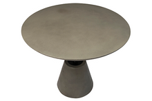 Load image into Gallery viewer, 35&quot; Concrete Round Outdoor Table
