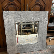 Load image into Gallery viewer, Silver Detailed Square Mirror 40&quot;
