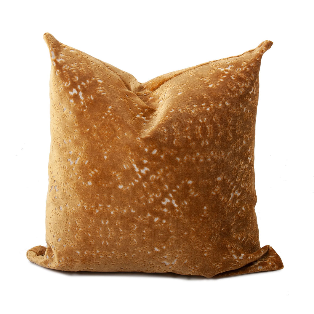 Pasani Gold 24” Accent Pillow