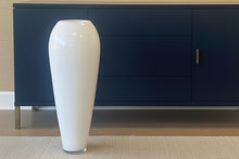 Load image into Gallery viewer, White Italian Glass Vase Collection
