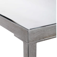 Load image into Gallery viewer, “Hey” Console Table Silver/Black

