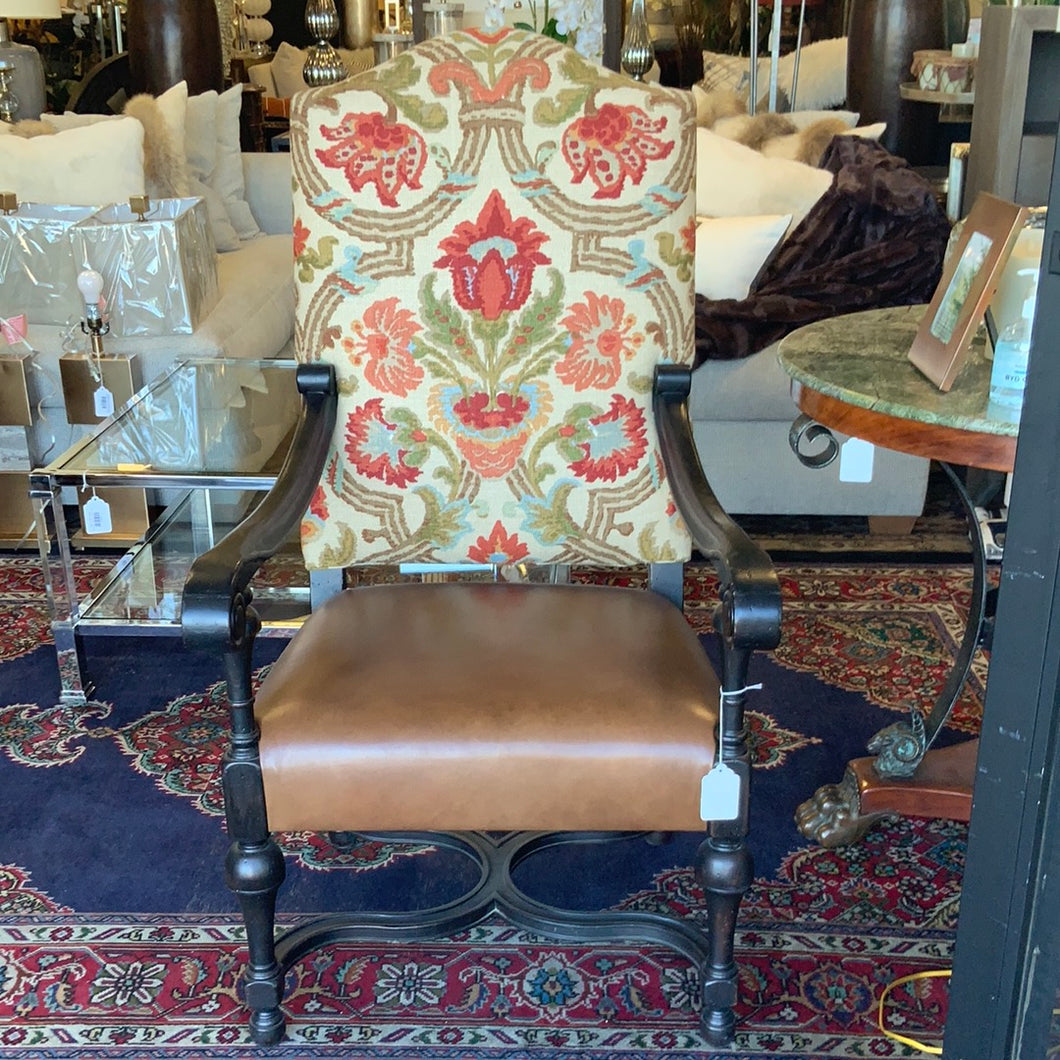 Custom Wood Arm Chair