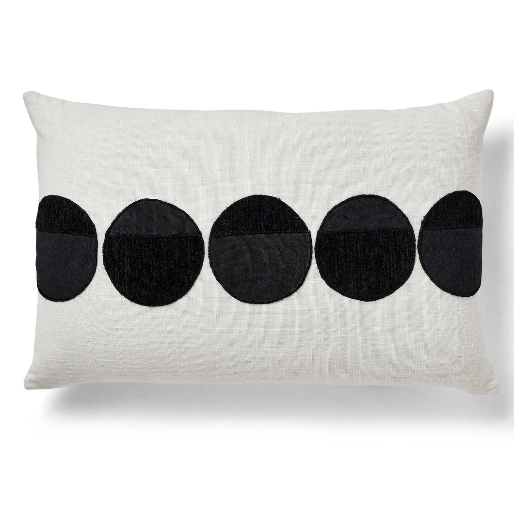 Black Dot Pillow