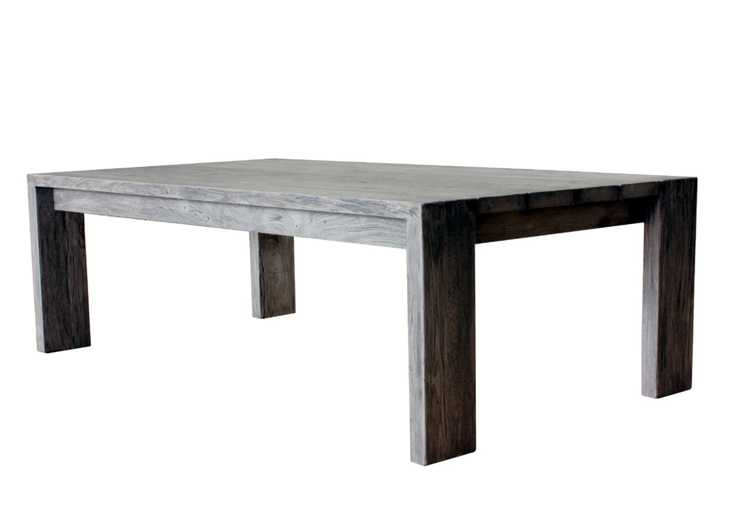 Outdoor reclaimed teak coffee table